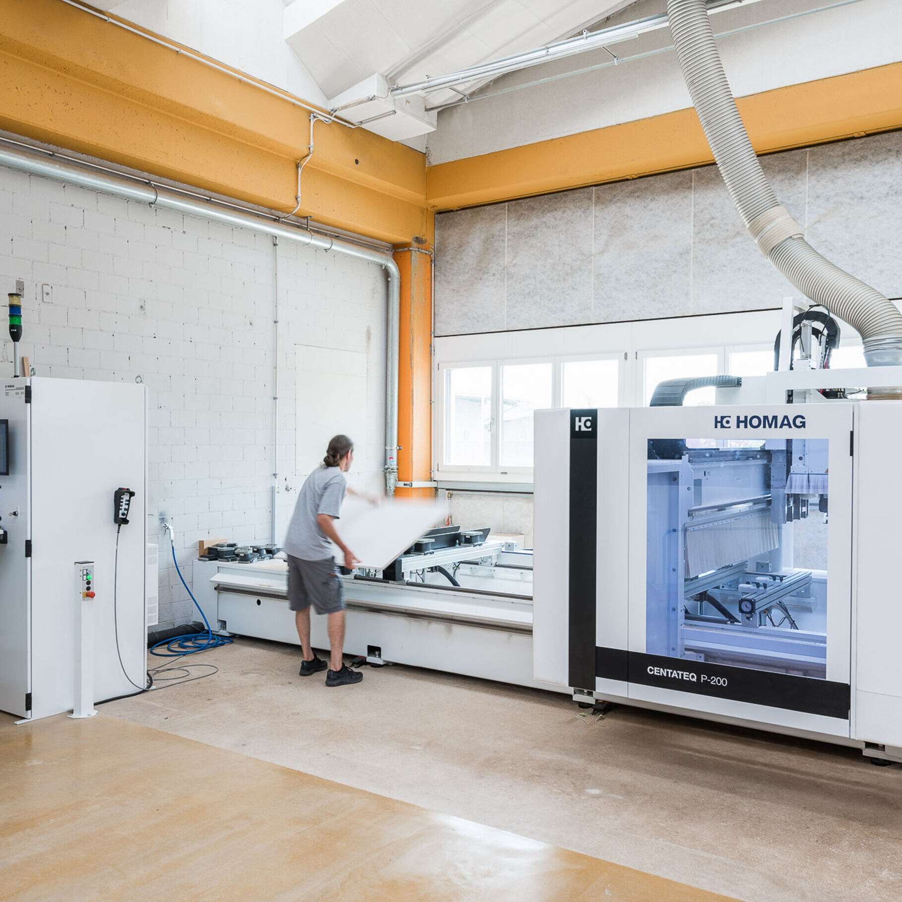 CNC Maschine horizontal